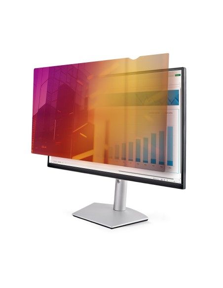 StarTech.com Filtro de Privacidad Dorado de 27in para Monitor de 16 9 - Filtro Reversible - Filtro de Pantalla Brillante Removib