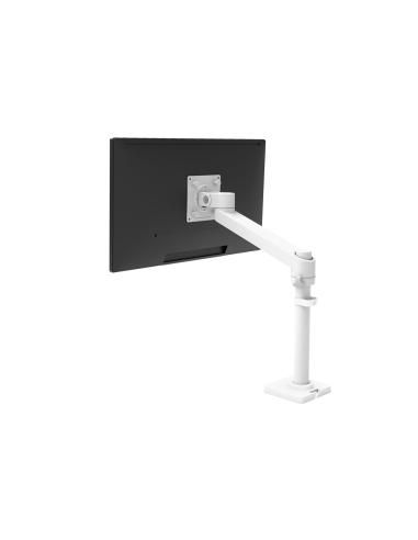 Ergotron NX Series NX MONITOR ARM WHITE soporte para monitor 86,4 cm (34") Escritorio Negro, Blanco