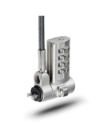 StarTech.com Cable de 2m Universal de Seguridad para Portátiles - Cable con Candado para Portátiles Compatible con Noble Wedge N