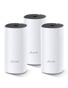 TP-LINK Deco M4(3-pack) Doble banda (2,4 GHz   5 GHz) Wi-Fi 5 (802.11ac) 2 Interno Blanco