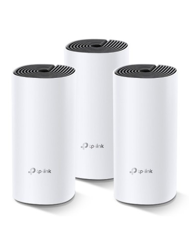 TP-LINK Deco M4(3-pack) Doble banda (2,4 GHz   5 GHz) Wi-Fi 5 (802.11ac) 2 Interno Blanco