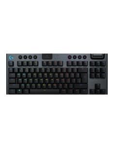 Logitech G G915 TKL Tenkeyless LIGHTSPEED Wireless RGB Mechanical Gaming Keyboard teclado RF Wireless + Bluetooth Portugués Carb