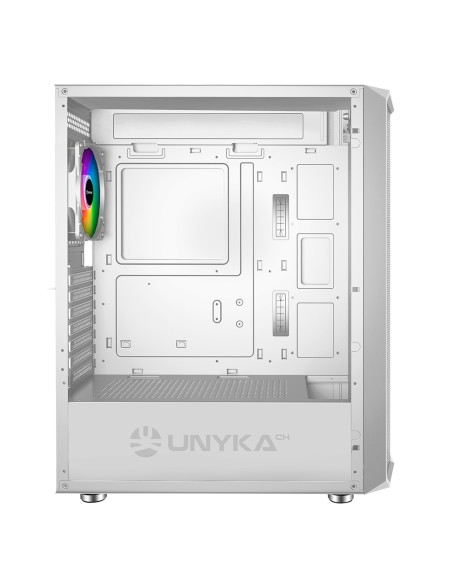 UNYKAch Caja ATX ARMOR 3GEN WHITE USB TYPE C 3.1