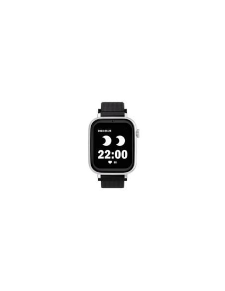 Save Family PLUS SmartWatch con GPS y llamada Blanco Correa Tela Negra NO INCLUYE SIM