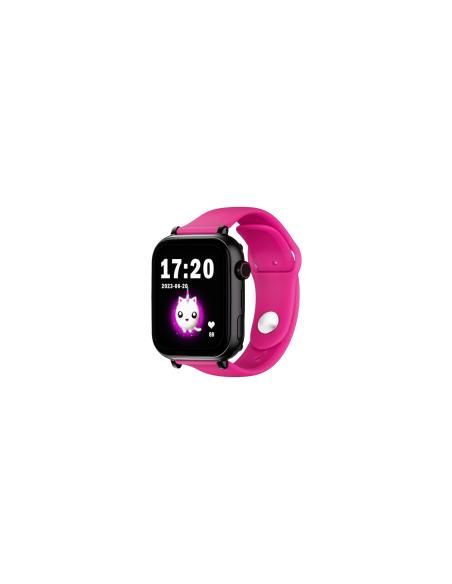 Save Family PLUS SmartWatch con GPS y llamada Negro Correa silicona Lollipop Fusia NO INCLUYE SIM