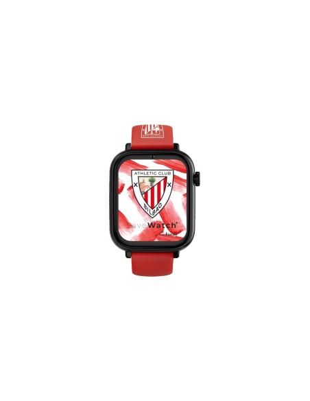 Save Family PLUS SmartWatch Ed. Athletic Club Bilbao con GPS y llamada Negro Correa Silicona Roja NO INCLUYE SIM