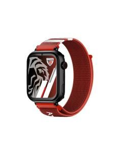 Save Family PLUS SmartWatch Ed. Athletic Club Bilbao con GPS y llamada Negro Correa Tela Roja NO INCLUYE SIM