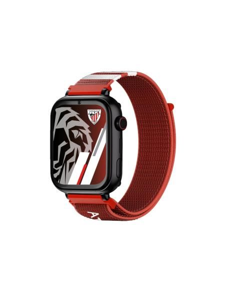 Save Family PLUS SmartWatch Ed. Athletic Club Bilbao con GPS y llamada Negro Correa Tela Roja NO INCLUYE SIM