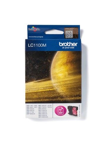 CARTUCHO BROTHER LC-1100 MAGENTA LC1100M