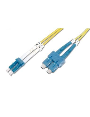 Digitus cable de fibra optica 2 m LC SC Amarillo
