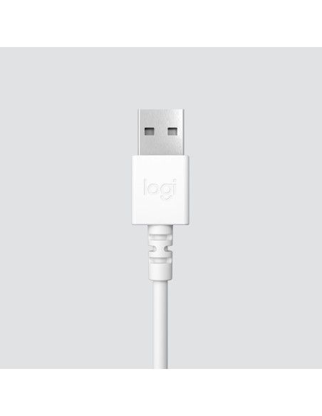 Logitech H390 Auriculares Alámbrico Diadema Oficina Centro de llamadas USB tipo A Blanco