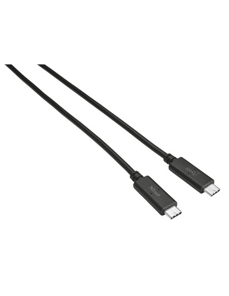 CABLE USB C M A USB C M 1MT TRUST NEGRO 21178