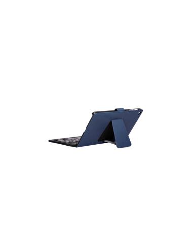 SilverHt Bookcase Wave Samsung Galaxy Tab A8 2022 10.5 Azul + Teclado Bluetooth