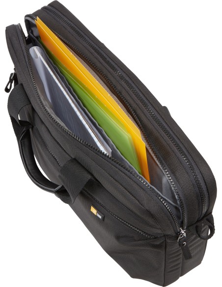 Case Logic Bryker BRYB-115 Black maletines para portátil 40,6 cm (16") Bandolera Negro