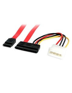 StarTech.com Cable Combo de Alimentación y Datos SATA Serial ATA â?? 6 pulgadas
