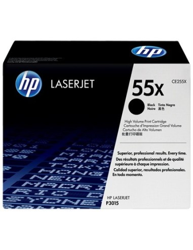 TONER HP 2UD 55X NEGRO CE255X?QTY2