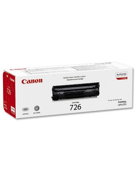 TONER CANON CRG-726 NEGRO 3483B002