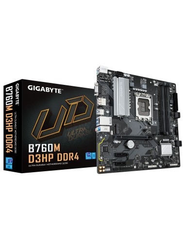 PLACA BASE GIGABYTE B760M D3HP 1700 MATX 4XDDR4