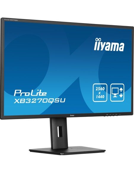 iiyama ProLite XB3270QSU-B1 pantalla para PC 81,3 cm (32") 2560 x 1440 Pixeles Wide Quad HD LED Negro