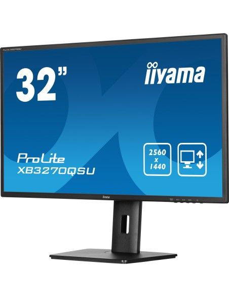 iiyama ProLite XB3270QSU-B1 pantalla para PC 81,3 cm (32") 2560 x 1440 Pixeles Wide Quad HD LED Negro