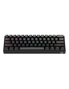 Teclado Redragon K630RGB Dragonborn Mecánico 60% Negro Switch Red (English Layout)