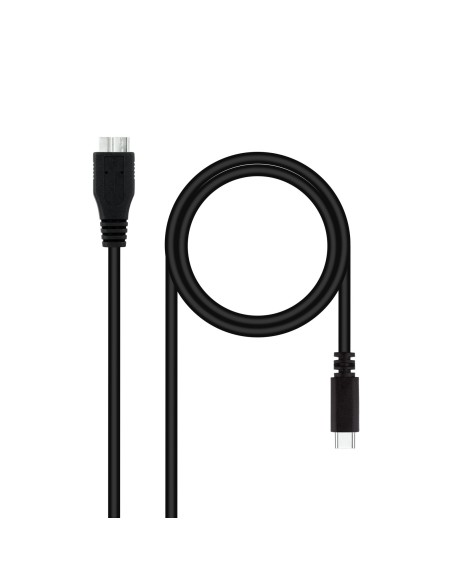 Nanocable 10.01.1201-BK cable USB 1 m USB 3.2 Gen 1 (3.1 Gen
