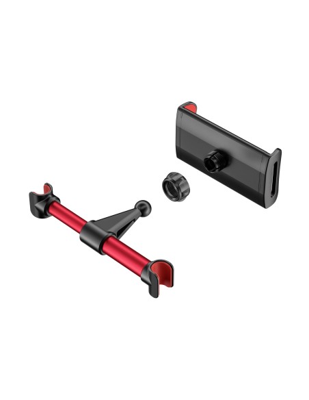 AISENS Soporte Coche Ajustable (1 Pivote) Para Reposacabezas