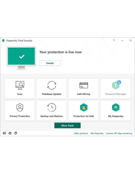 ANTIVIRUS ESD KASPERSKY 2019 3US TOTAL SECUR LIC E