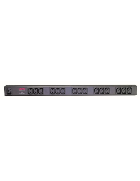 APC Basic Rack PDU unidad de distribución de energÍ­a (PDU) 15 salidas AC 0U Negro