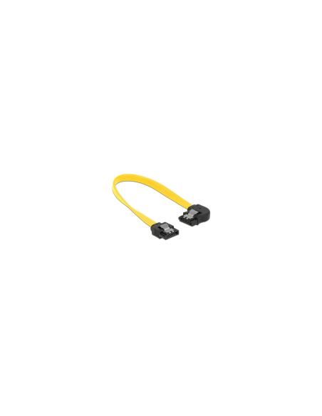 DeLOCK 83958 cable de SATA 0,2 m SATA 7-pin Negro, Amarillo