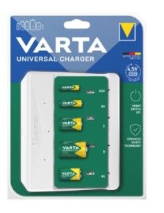 Varta Universal Charger Pilas de uso doméstico Corriente alterna