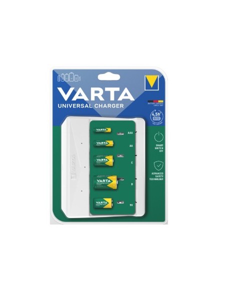 Varta Universal Charger Pilas de uso doméstico Corriente alterna