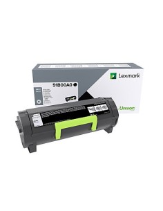 Lexmark 51B00A0 cartucho de tóner 1 pieza Original Negro