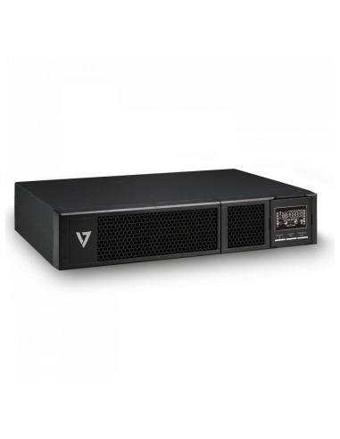 V7 Onduleur 1500 VA, 1500 W 8 salidas AC rackable 2U avec écran LCD Negro