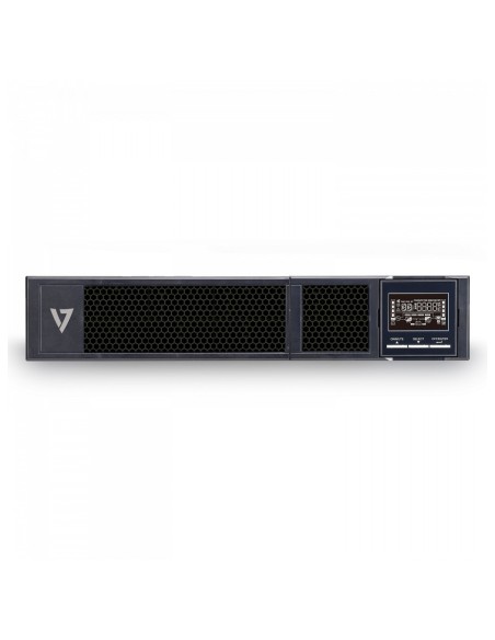 V7 Onduleur 1500 VA, 1500 W 8 salidas AC rackable 2U avec écran LCD Negro