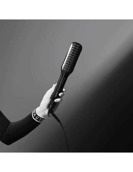 Rowenta X Karl Largerfeld SF411L Plancha de pelo Caliente Negro 1,8 m