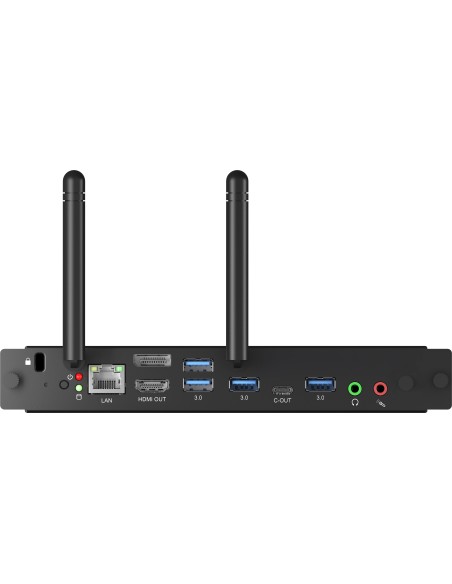 iiyama OPC51204BC-1 PCs estación de trabajo Intel® Core? i5 i5-12450H 8 GB DDR4-SDRAM 256 GB SSD Windows 11 IoT Enterprise Mini 