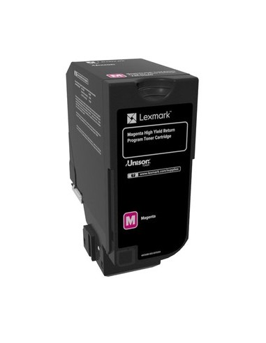 Lexmark 74C2HM0 cartucho de tóner 1 pieza Original Magenta