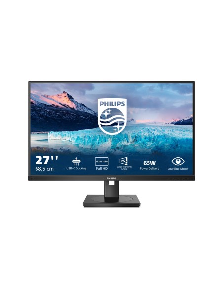 Philips S Line 273S1 00 pantalla para PC 68,6 cm (27") 1920 x 1080 Pixeles Full HD LCD Negro