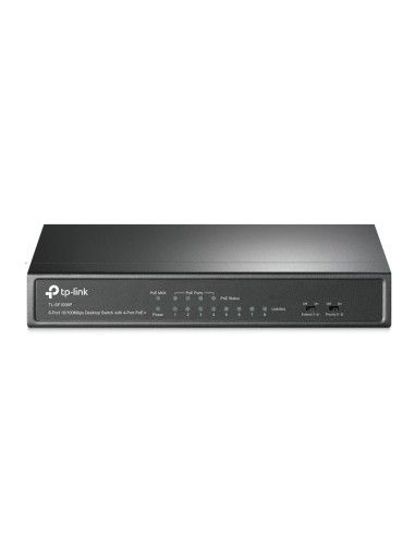 SWITCH TP-LINK   8P 10100 4P POE TL-SF1008P