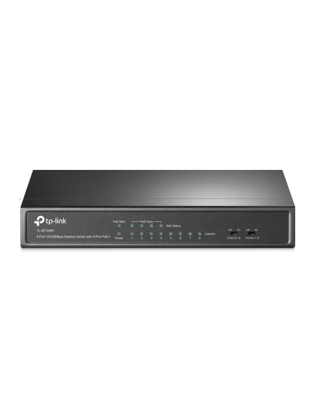 SWITCH TP-LINK   8P 10100 4P POE TL-SF1008P