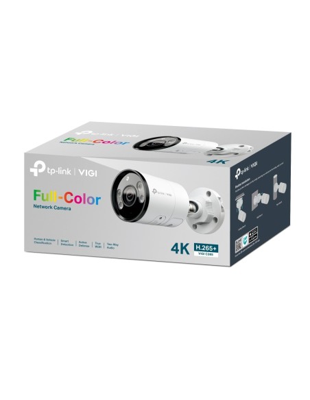 TP-LINK 8MP FULL-COLOR 1 2.7“PROGRESSIVE SCAN CMOS F1.6, 2.8 4 6 MM COLOR  0.005 LUX 0 LUX WITH IR WHITE LIGHT H.265+ H.264+  H.