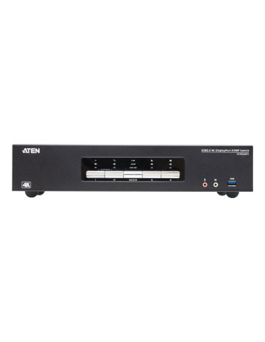 ATEN SWITCH KVMP 4-PORT USB TRUE 4K DISPLAYPORT KVM SWITCH W
