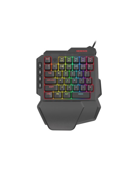 Genesis Thor 100 RGB Inglés Negro