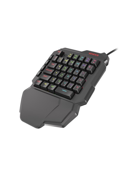 Genesis Thor 100 RGB Inglés Negro