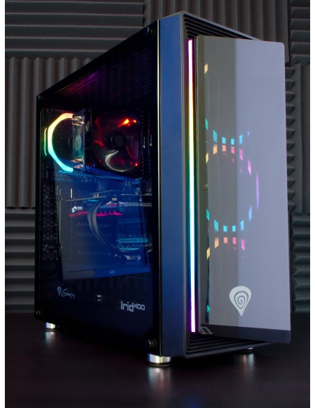 GENESIS Irid 400 RGB Midi Tower Negro