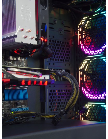 GENESIS Irid 400 RGB Midi Tower Negro