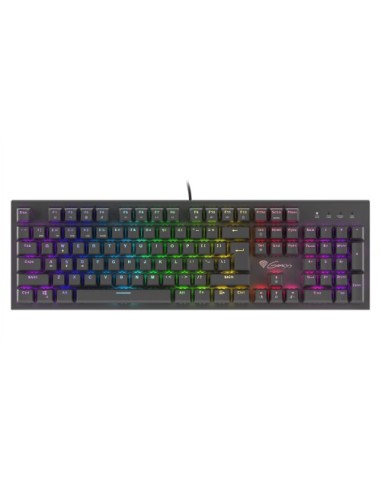 GENESIS THOR 300 RGB teclado USB QWERTY Inglés Negro