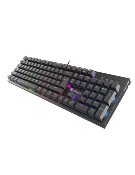 GENESIS THOR 300 RGB teclado USB QWERTY Inglés Negro