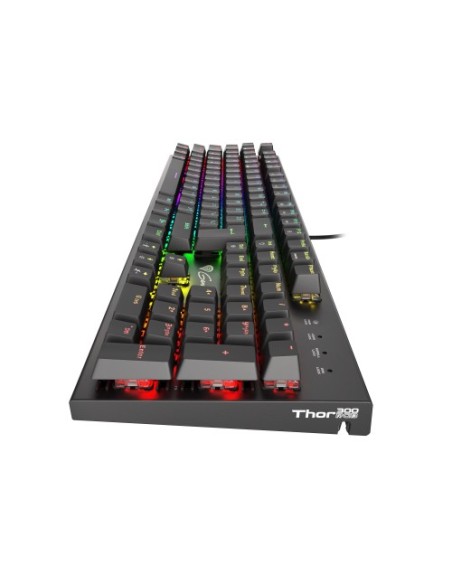 GENESIS THOR 300 RGB teclado USB QWERTY Inglés Negro